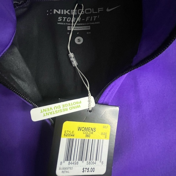 Nike Purple Utility Jacket with Stand-Up Collar - Picture 2 of 7